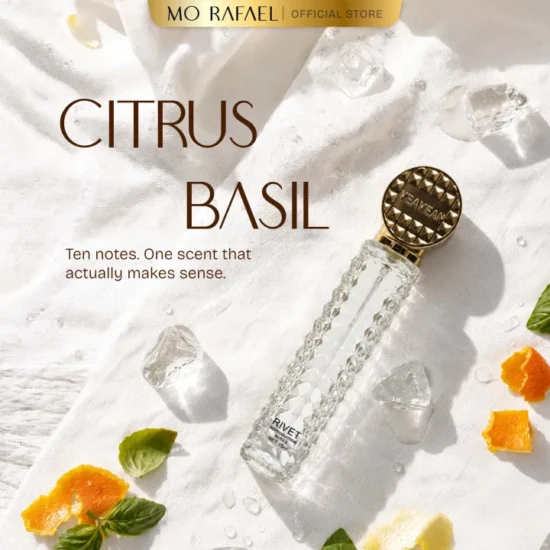 VEAVEAN Studded Edition – Citrus Basil Perfume 15ml