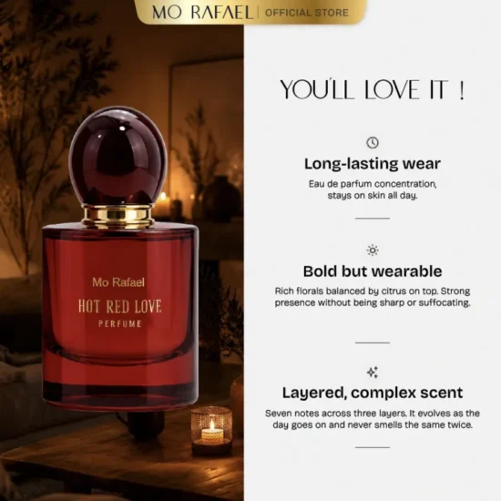 MoRafael - Hot Red Love Perfume 30ml